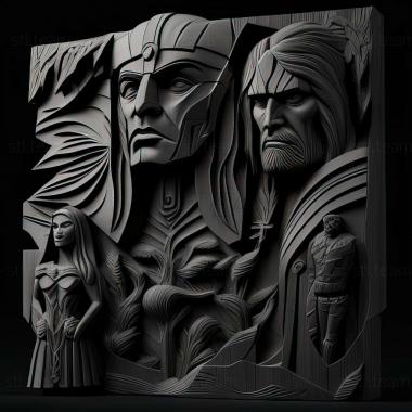 3D model Shadow of the Eternals game (STL)